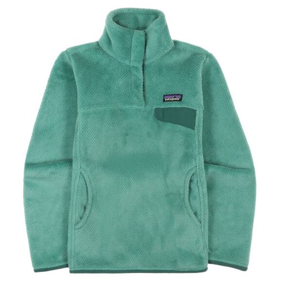 Patagonia Sweaters - Patagonia Synchilla Snap T Pullover Aqua Stone Beryl Green X Dye Size Small